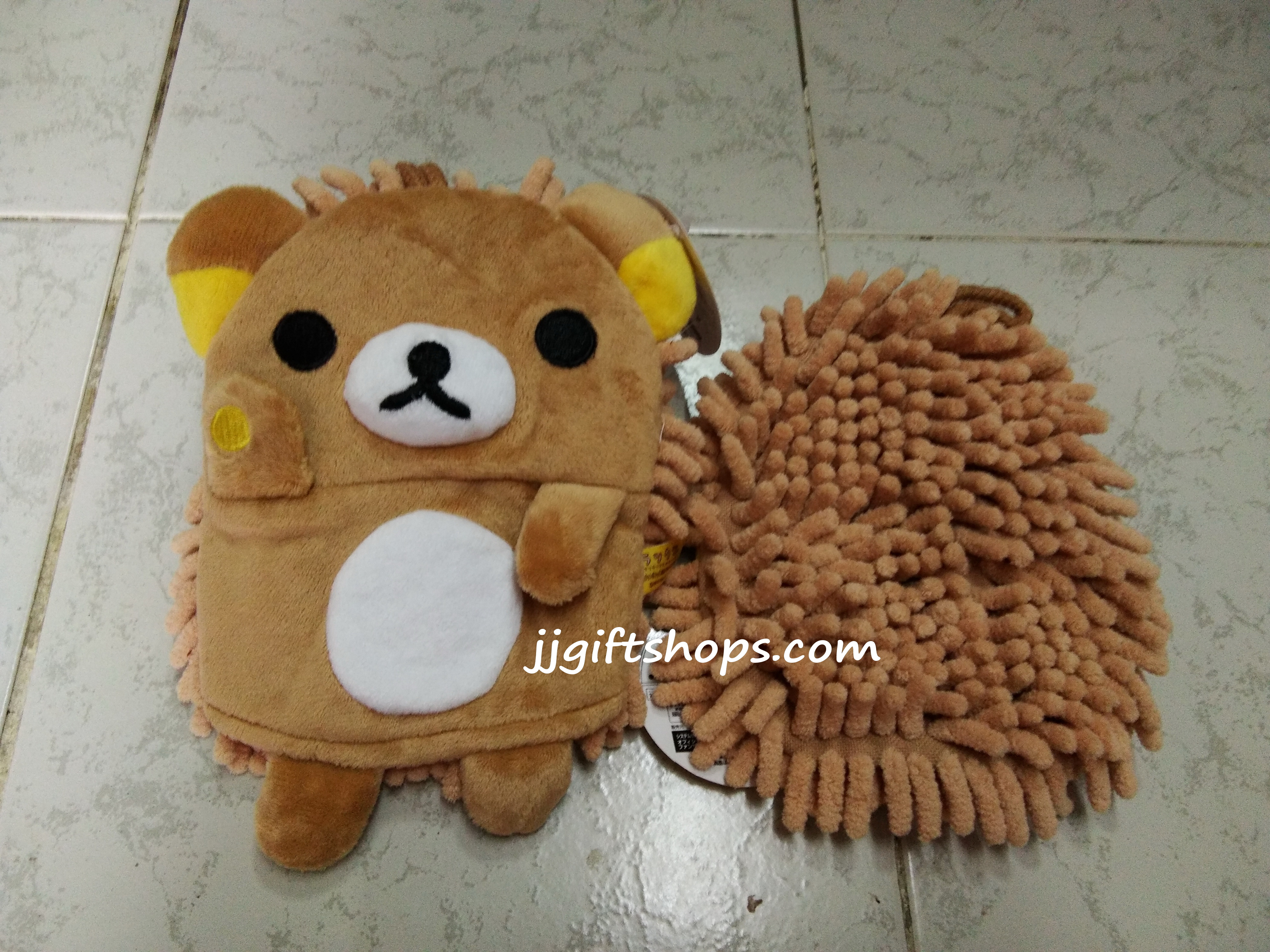 ที่เช็ดฝุ่น Rilakkuma ไมโครไฟเบอร์ สอดมือได้