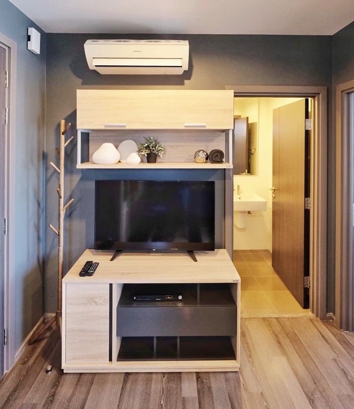 ให้เช่าคอนโด เดอะ เบส พาร์ค เวสต์ พื้นที่ 30 ตร.ม. 1 ห้องนอน เช่า 16,000 บ/ด