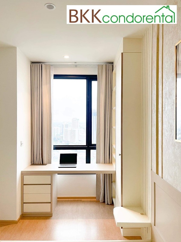 ให้เช่าคอนโด มารุ ลาดพร้าว 15 พื้นที่ 35 ตร.ม. 1 ห้องนอน เช่า 25,000 บ/ด