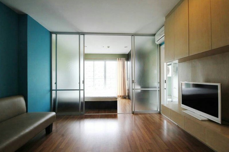 ให้เช่าคอนโด ลุมพินี เพลส รามอินทรา-หลักสี่ พื้นที่ 35 ตร.ม. 1 ห้องนอน เช่า 9,000 บ/ด