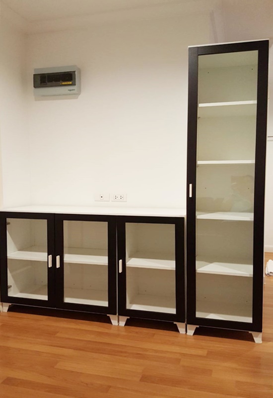 ให้เช่าคอนโด ลุมพินี เพลส พระราม 9 พื้นที่ 33.68 ตรม. 1 ห้องนอน เช่า 13,500 บ/ด