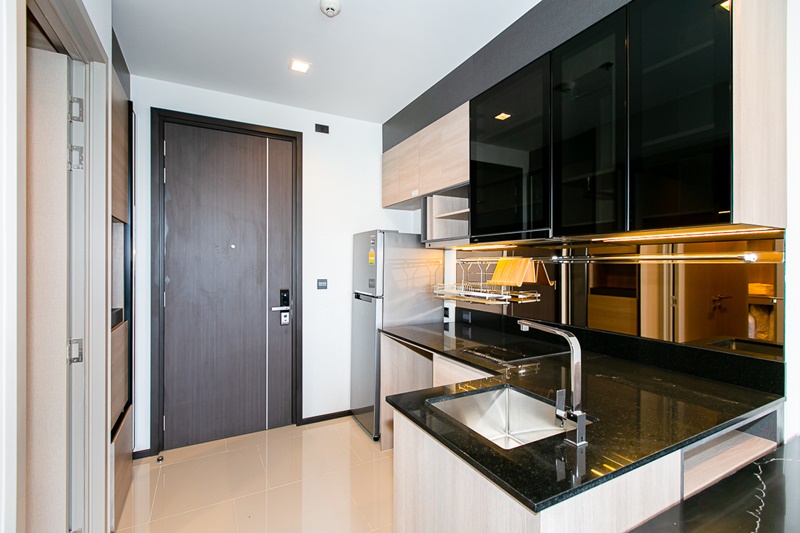 ให้เช่าคอนโด เดอะ ไลน์ อโศก-รัชดา พื้นที่ 34.5 ตร.ม. 1 ห้องนอน เช่า 22,000 บ/ด