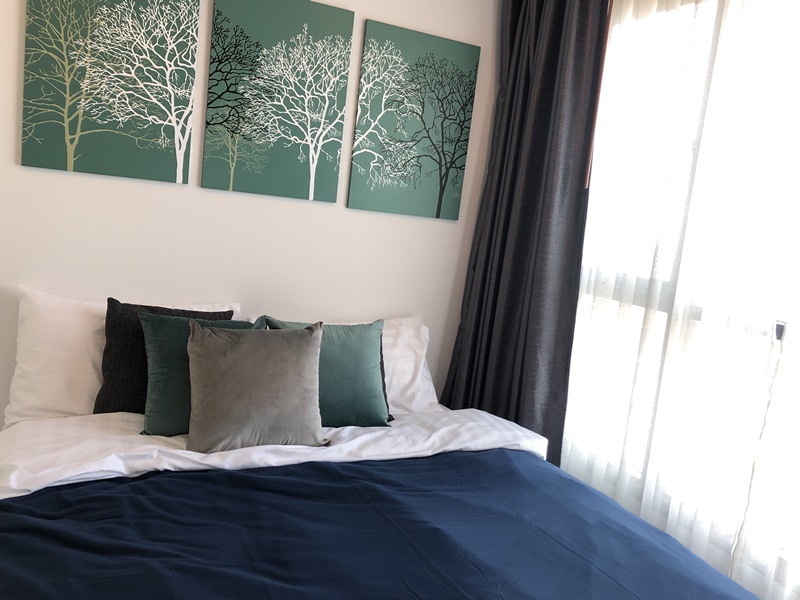 ให้เช่าคอนโด เดอะ เบส พาร์ค เวสต์ พื้นที่ 30 ตร.ม. 1 ห้องนอน เช่า 15,000 บ/ด