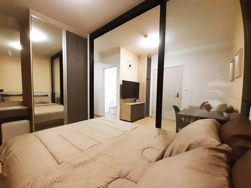 ให้เช่าคอนโด ยูนิโอ สุขุมวิท 72 พื้นที่ 23 ตร.ม. 1 ห้องนอน เช่า 7,500 บ/ด