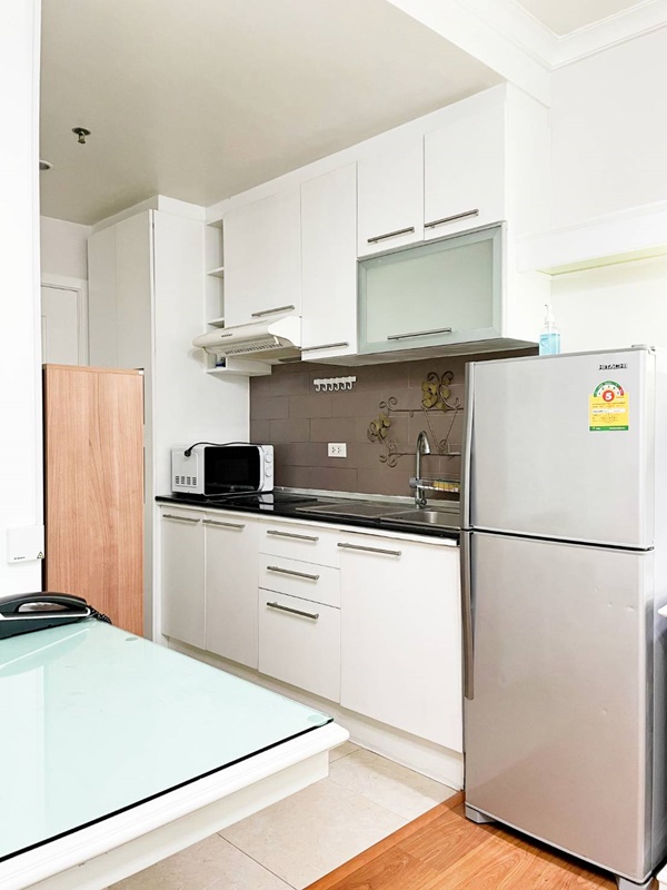 ให้เช่าคอนโด แกรนด์ พาร์ค วิว อโศก พื้นที่ 35 ตร.ม. 1 ห้องนอน เช่า 16,000 บ/ด