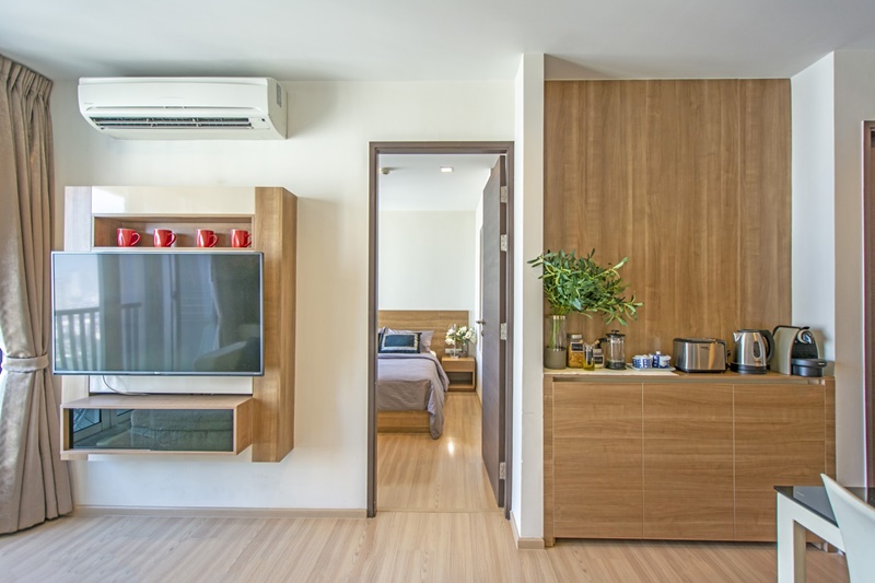 ให้เช่าคอนโด ริทึ่ม สาทร พื้นที่ 45 ตร.ม. 1 ห้องนอน เช่า 22,000 บ/ด