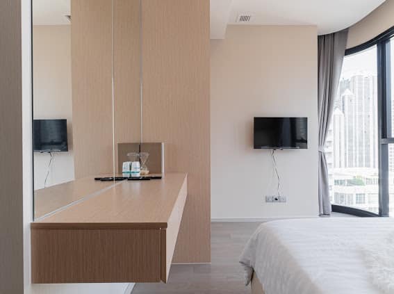 ให้เช่าคอนโด แอชตัน อโศก พื้นที่ 47 ตร.ม. 2 ห้องนอน ให้เช่า 55,000 บ/ด