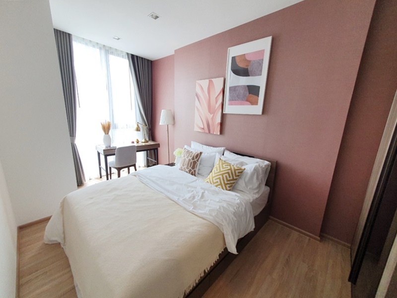 ให้เช่าคอนโด เดอะ ไลน์ พหลฯ-ประดิพัทธ์ พื้นที่ 34.3 ตร.ม. 1 ห้องนอน เช่า 17,000 บ/ด