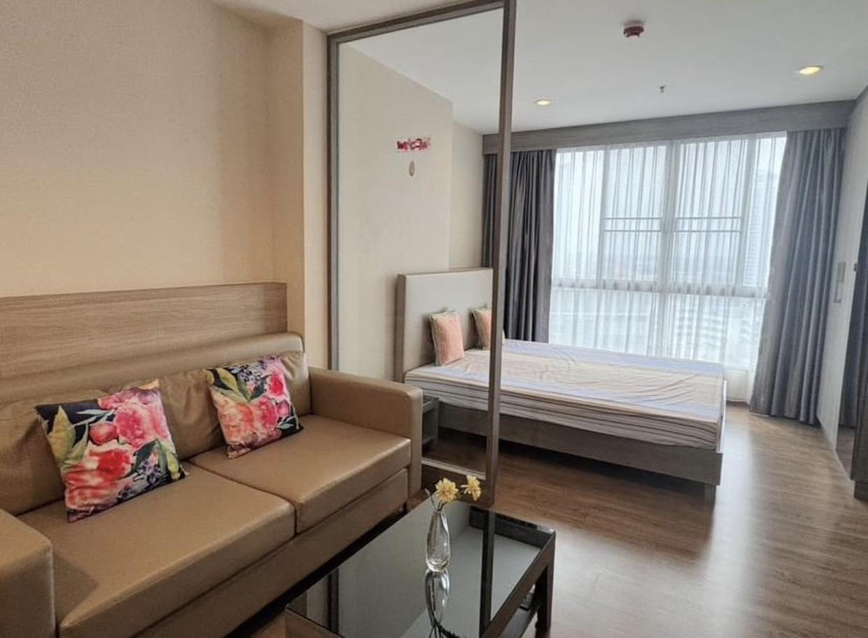 TD-M5.1 ให้เช่าคอนโด เดอะ ทรี อินเตอร์เชนจ์ พื้นที่ 31 ตร.ม. 1 ห้องนอน เช่า 9,000 บ/ด