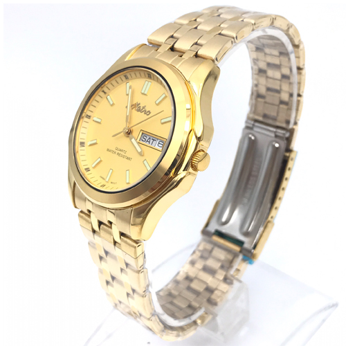 Metro นาฬิกาข้อมือผู้ชายเรือนทอง รุ่น 28359MG