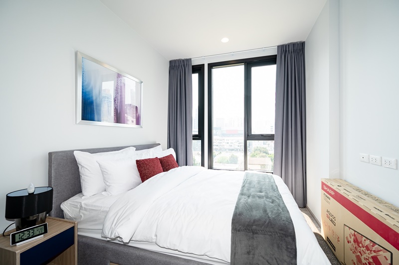 ให้เช่าคอนโด เอ็กซ์ที เอกมัย พื้นที่ 29.75 ตร.ม. 1 ห้องนอน เช่า 18,000 บ/ด