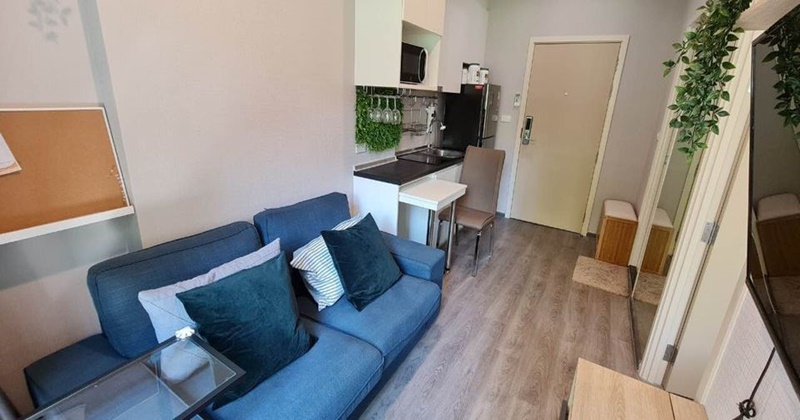 ให้เช่าคอนโด ริชพาร์ค @ ทริปเปิ้ล สเตชั่น พื้นที่ 28.9 ตร.ม. 1 ห้องนอน เช่า 12,000 บ/ด