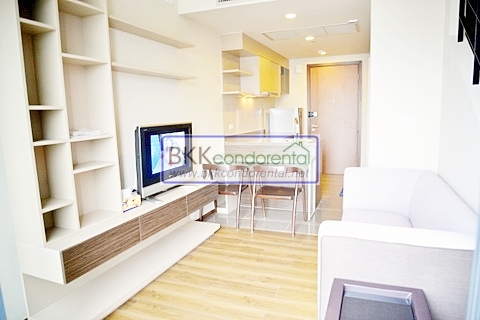 ให้เช่าคอนโด ออนิกซ์ พหลโยธิน ชั้น 9 พื้นที่ 43.5 ตรม. 1 ห้องนอน