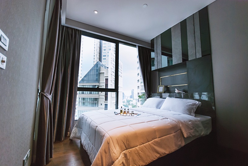 ให้เช่าคอนโด เดอะ ลุมพินี 24 พื้นที่ 30 ตร.ม. 1 ห้องนอน เช่า 16,000 บ/ด