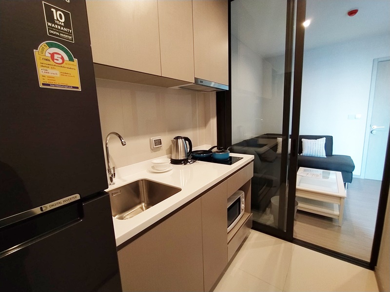 ให้เช่าคอนโด ไลฟ์ สุขุมวิท 62 พื้นที่ 30 ตร.ม. 1 ห้องนอน เช่า 12,000 บ/ด