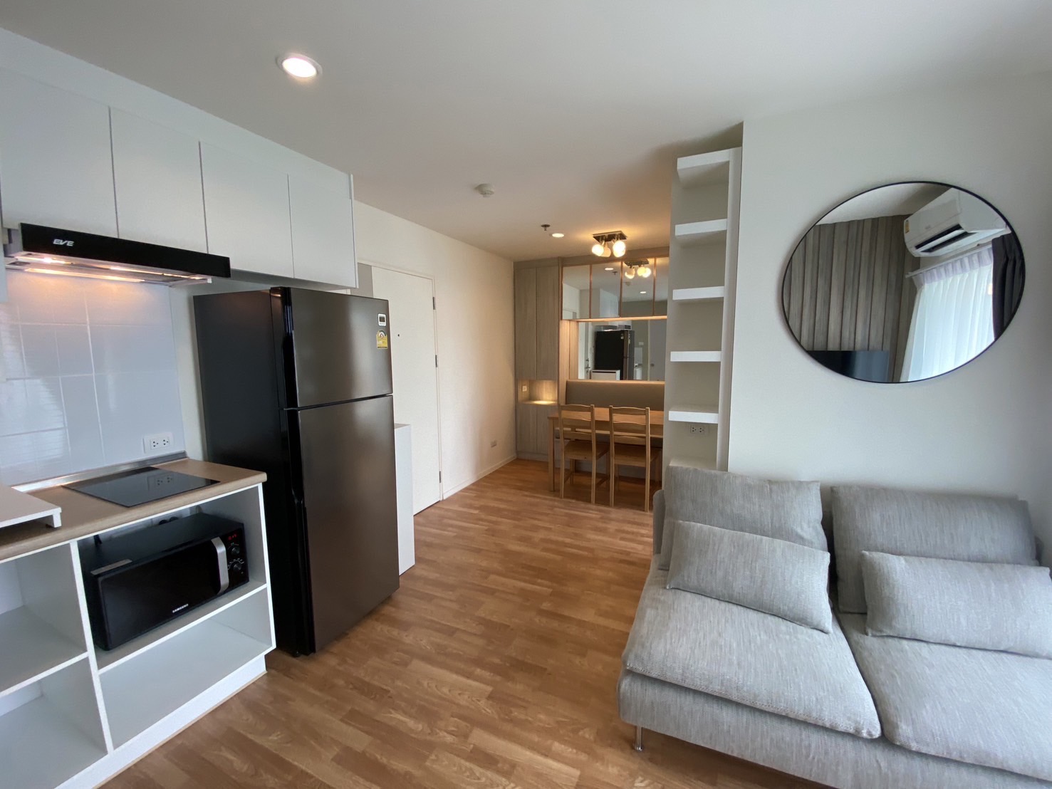 TD-M20.1 ให้เช่าคอนโด ลุมพินี พาร์ค เพชรเกษม 98 พื้นที่ 36 ตร.ม. 2 ห้องนอน 1 ห้องน้ำ เช่า 13,200 บ/ด