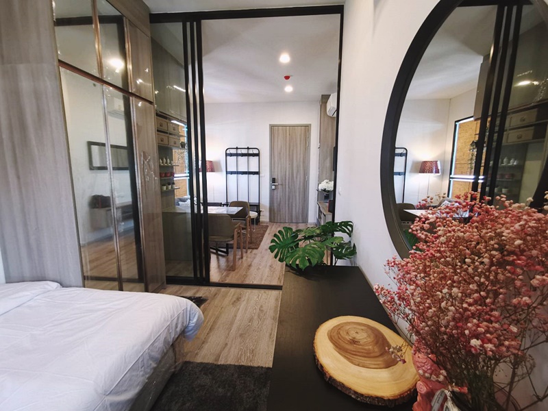 ให้เช่าคอนโด ไนท์บริดจ์ ไพร์ม รัชโยธิน พื้นที่ 34 ตร.ม. 1 ห้องนอน. เช่า 21,000 บ/ด