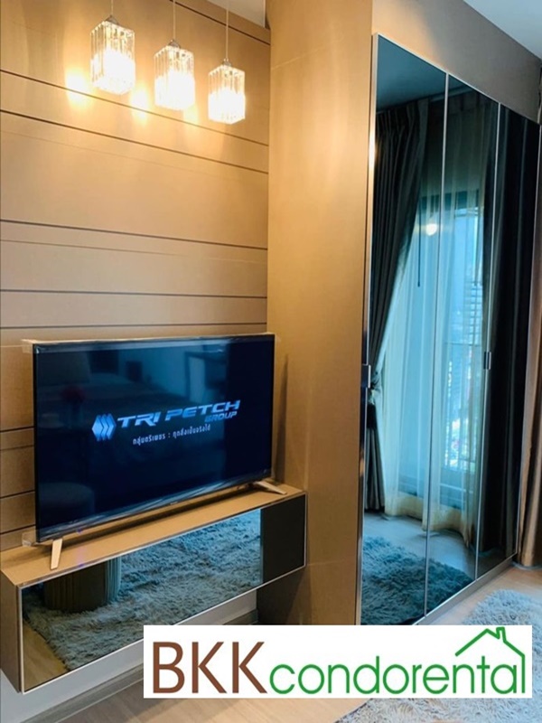 ให้เช่าคอนโด ไลฟ์ อโศก - พระราม 9 พื้นที่ 26 ตร.ม. ห้องสตูดิโอ เช่า 14,000 บ/ด