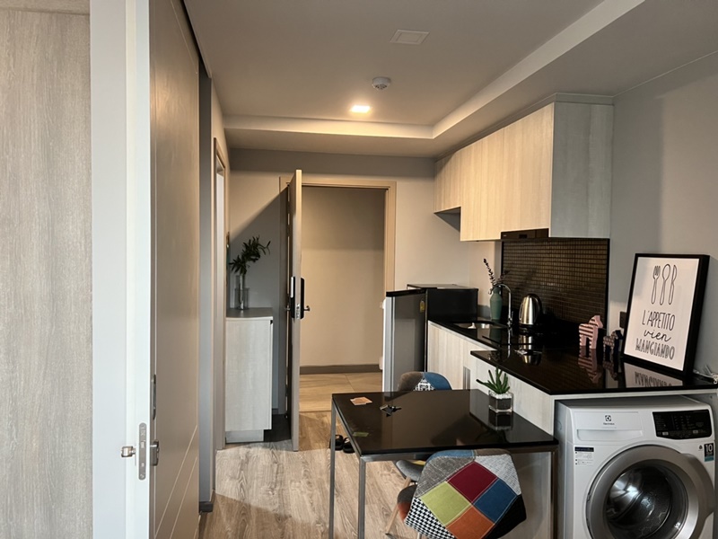 ให้เช่าคอนโด มาเอสโตร 19 รัชดา19-วิภา พื้นที่ 35 ตร.ม. 1 ห้องนอน เช่า 13,500 บ/ด