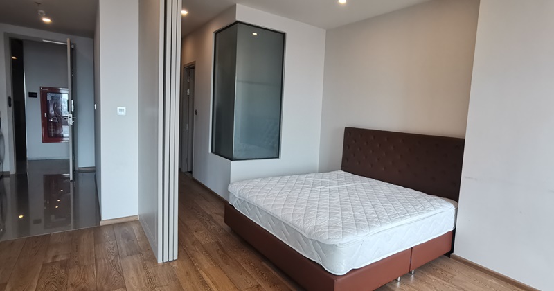 ให้เช่าคอนโด คิว ชิดลม-เพชรบุรี พื้นที่ 47 ตร.ม. 1 ห้องนอน เช่า 22,000 บ/ด