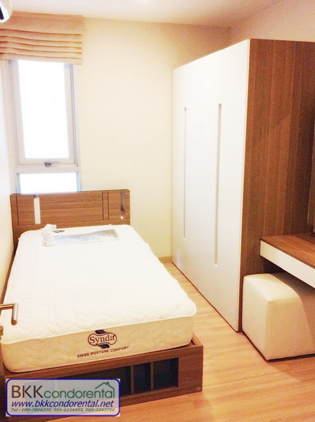 คอนโดให้เช่า สกายวอล์ค คอนโดมิเนียม ชั้น 22 พื้นที่ 60 ตรม. 2 ห้องนอน ให้เช่า 46,000 บ/ด