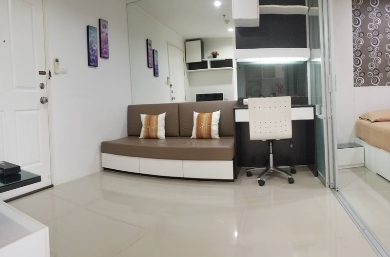 ให้เช่าคอนโด ลุมพินี วิลล์ ลาซาล-แบริ่ง พื้นที่ 26 ตร.ม. 1 ห้องนอน เช่า 6,500 บ/ด