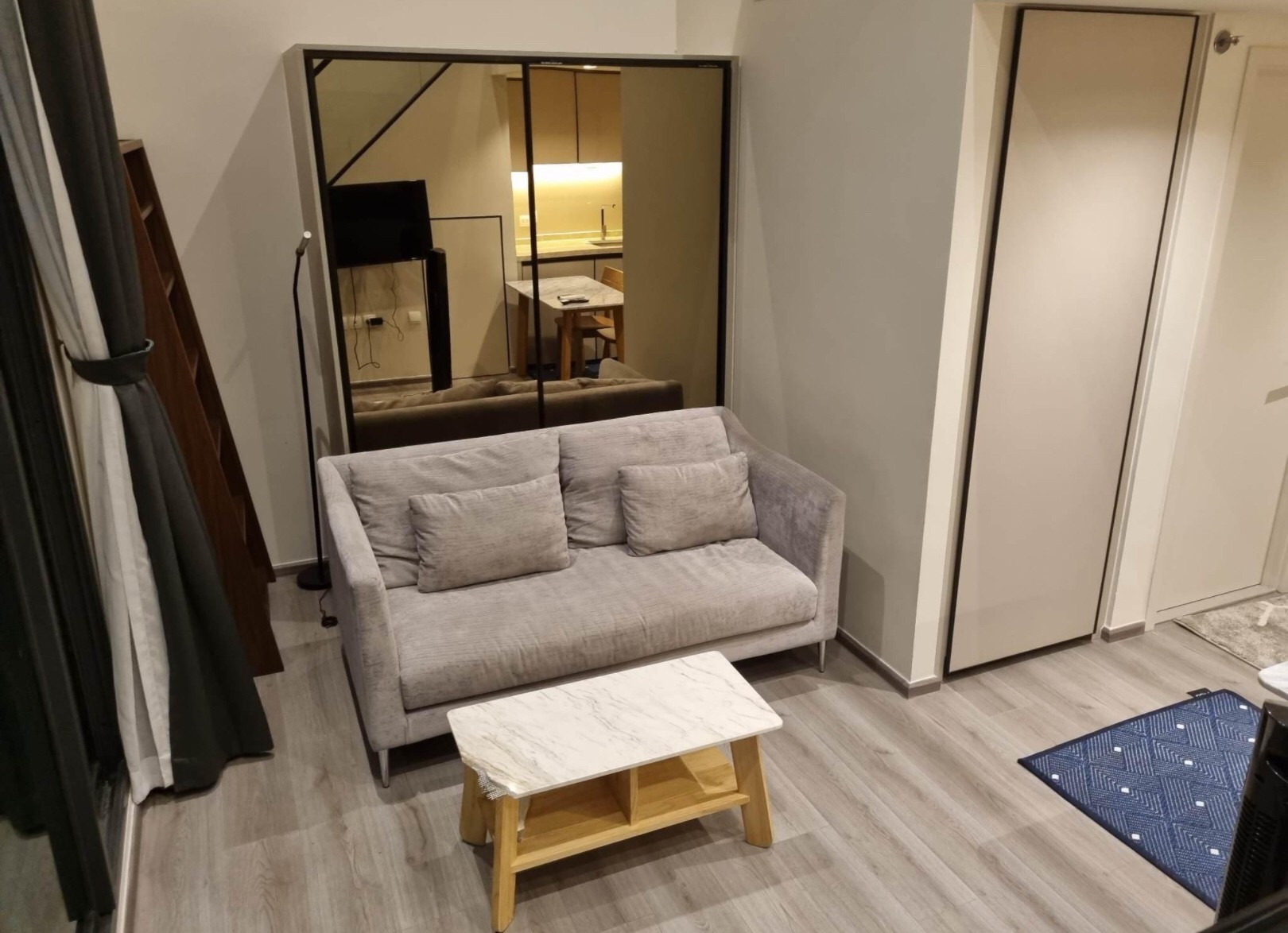 ให้เช่า คอนโด เดอะ รีเซิร์ฟ พหล - ประดิพัทธ์ 40 ตร.ม. loft 1 ห้องนอน เช่า 22,000 บ/ด