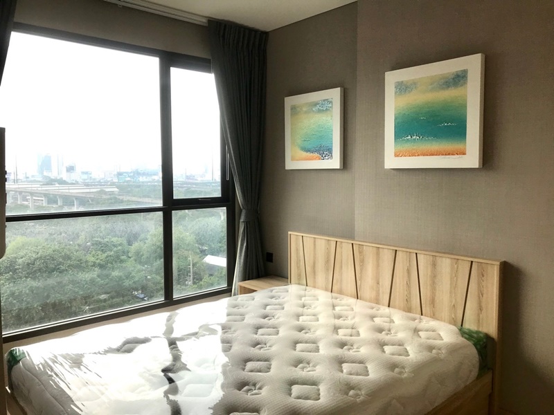 ให้เช่าคอนโด ลุมพินี สวีท เพชรบุรี-มักกะสัน พื้นที่ 42 ตรม. 2 ห้องนอน เช่า 19,500 บาท/เดือน