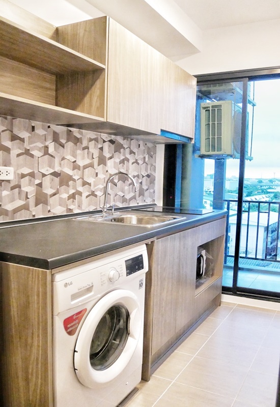 ให้เช่าคอนโด น็อตติ้ง ฮิลล์ สุขุมวิท 105 พื้นที่ 25.79 ตร.ม. 1 ห้องนอน เช่า 8,500 บ/ด