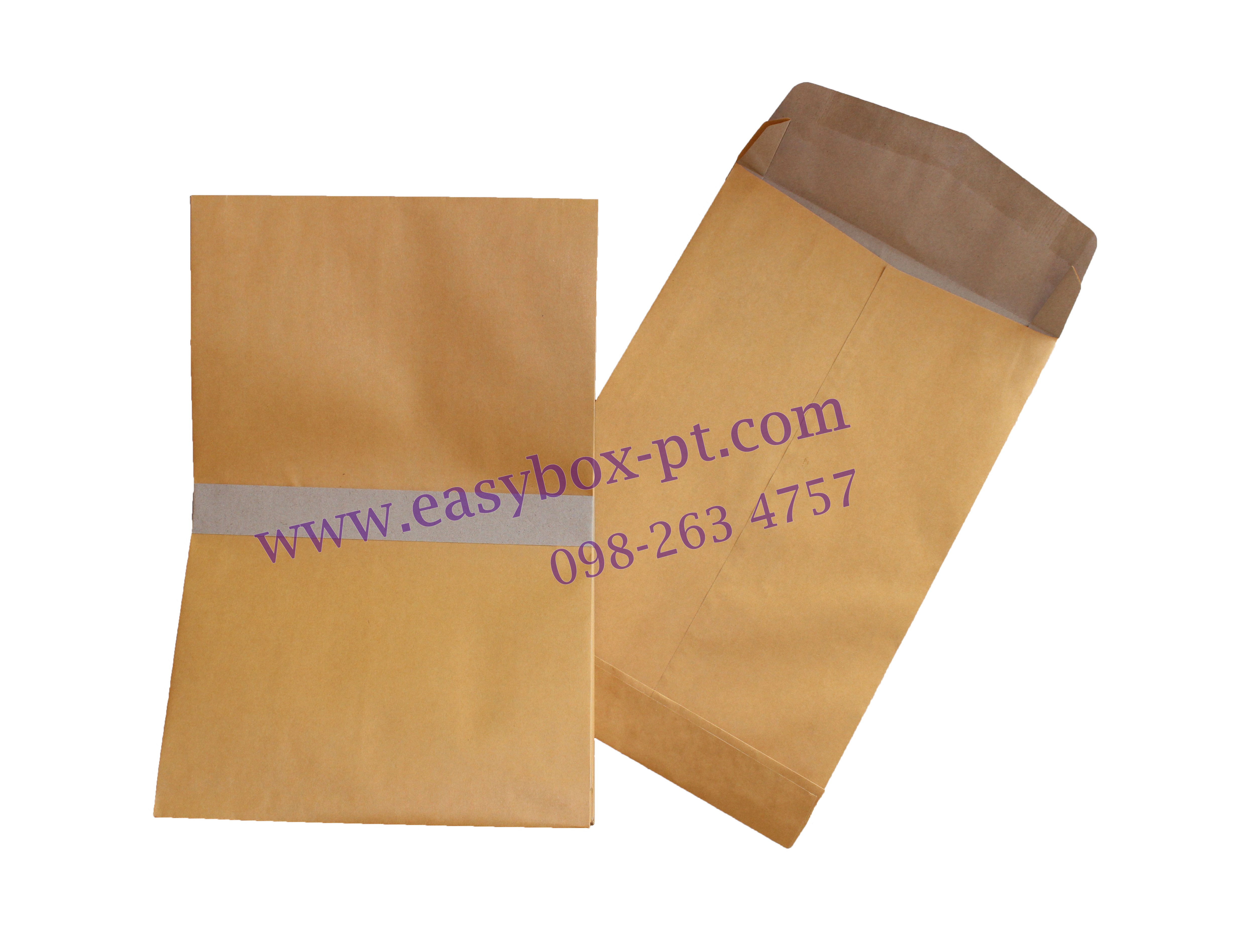 ซองเอกสารสีน้ำตาล (ขยายข้าง) 11x17 นิ้ว KA 125 gsm (1 แพ็ค 50 ใบ)