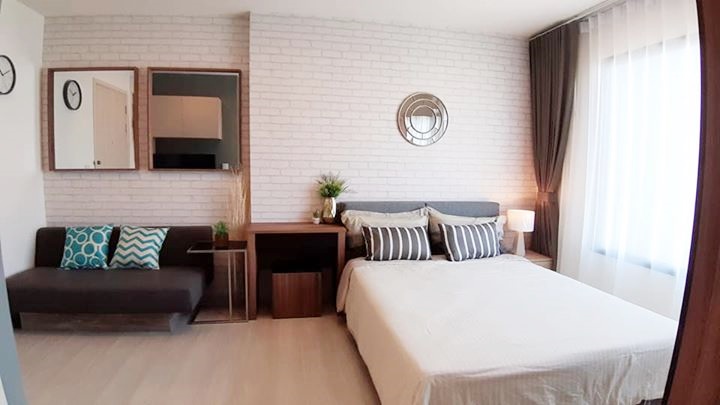 ให้เช่าคอนโดไลฟ์ อโศก พื้นที่ 25 ตร.ม. ห้องสตูดิโอ เช่า 16,500 บ/ด