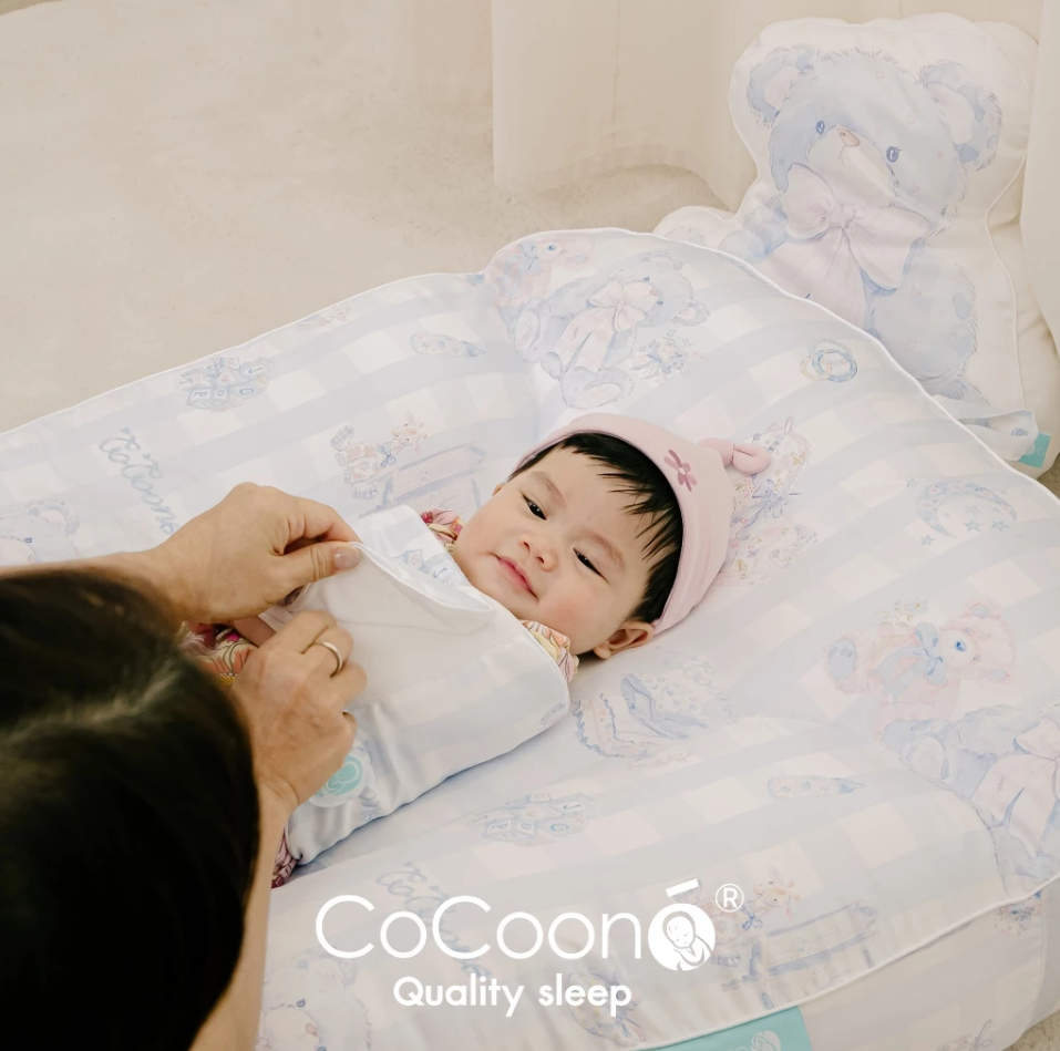 CoCoono Soft Swaddle Strap ผ้าห่อตัวกันสะดุ้งเด็กเเรกเกิด