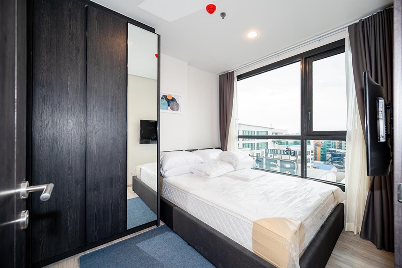 ให้เช่าคอนโด เอ็กซ์ที ห้วยขวาง พื้นที่ 34.97 ตร.ม. 1 ห้องนอน เช่า 19,000 บ/ด