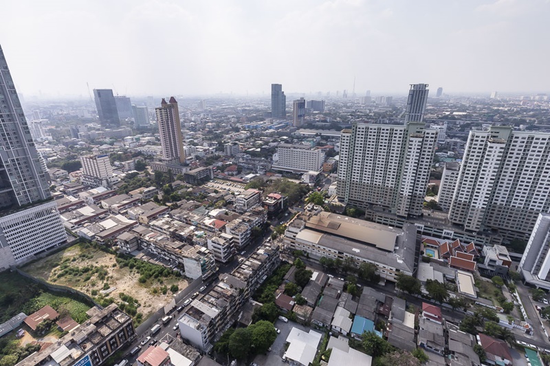 ให้เช่าคอนโด เดอะ ไลน์ พหลฯ-ประดิพัทธ์ พื้นที่ 26.91 ตร.ม. 1 ห้องนอน เช่า 16,000 บ/ด