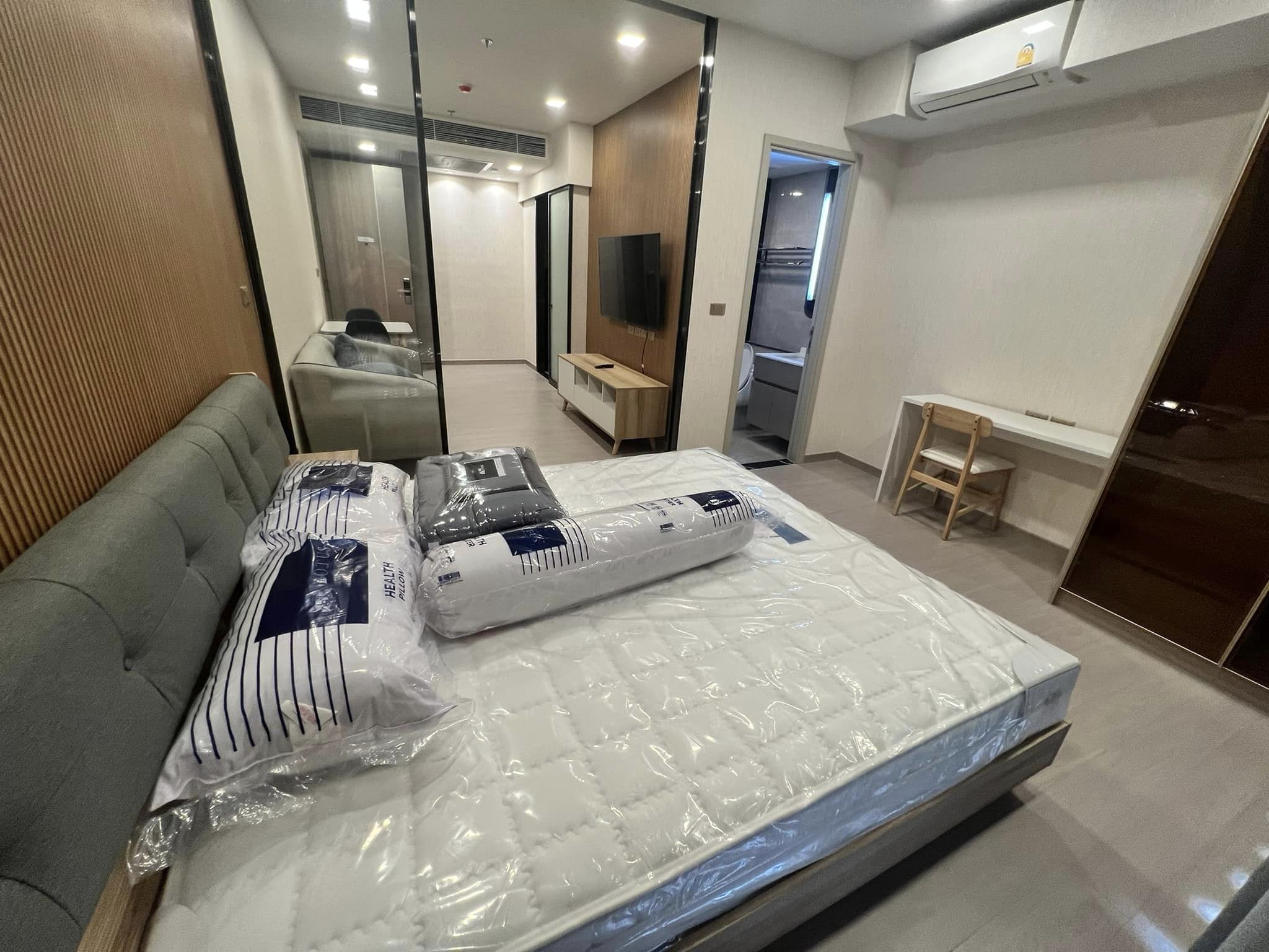 ให้เช่าคอนโด วันไนน์ไฟว์ อโศก - พระราม 9 พื้นที่ 36 ตรม. 1 ห้องนอน เช่า 23,000 /เดือน