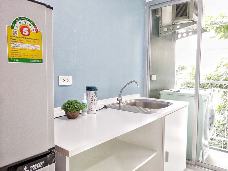 ให้เช่าคอนโด เดอะ ซี้ด รัชดา-ห้วยขวาง พื้นที่ 28 ตร.ม. 1 ห้องนอน เช่า 10,000 บ/ด