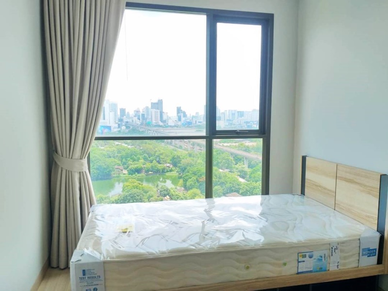 ให้เช่าคอนโด ลุมพินี สวีท เพชรบุรี-มักกะสัน พื้นที่ 40.5 ตรม. 2 ห้องนอน เช่า 25,000 บ/ด