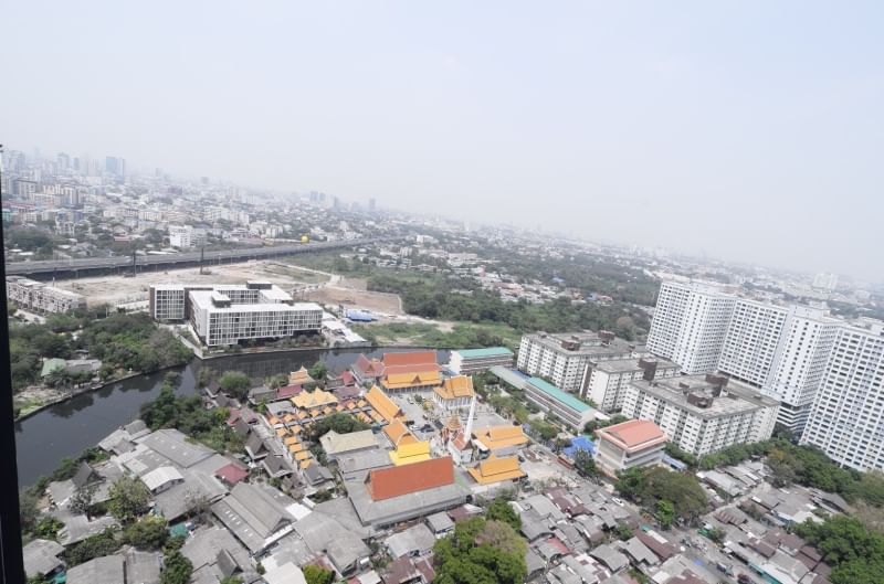 ให้เช่าคอนโด เดอะ เบส สุขุมวิท 77 พื้นที่ 57 ตร.ม. 2 ห้องนอน เช่า 27,000 บ/ด