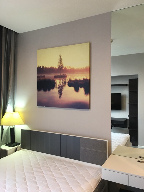 ให้เช่าคอนโดเดอะรูม สาทร-เซ็นต์หลุยส์ พื้นที่ 35 ตร.ม. 1 ห้องนอน เช่า 17,000 บ/ด