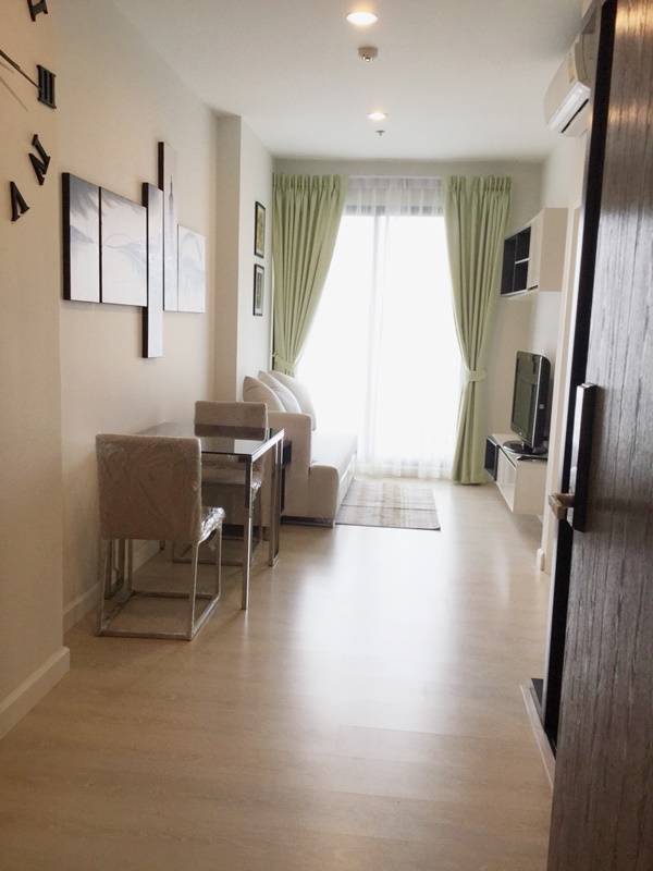 ให้เช่าคอนโด เดอะ นิช ไพร์ด ทองหล่อ-เพชรบุรี พื้นที่ 36 ตร.ม. 1 ห้องนอน เช่า 20,000 บ/ด