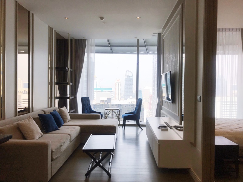 ให้เช่าคอนโด แมกโนเลียส์ ราชดำริ บูเลอวาร์ด พื้นที่ 52 ตร.ม. 1 ห้องนอน ให้เช่า 55,000 บ/ด