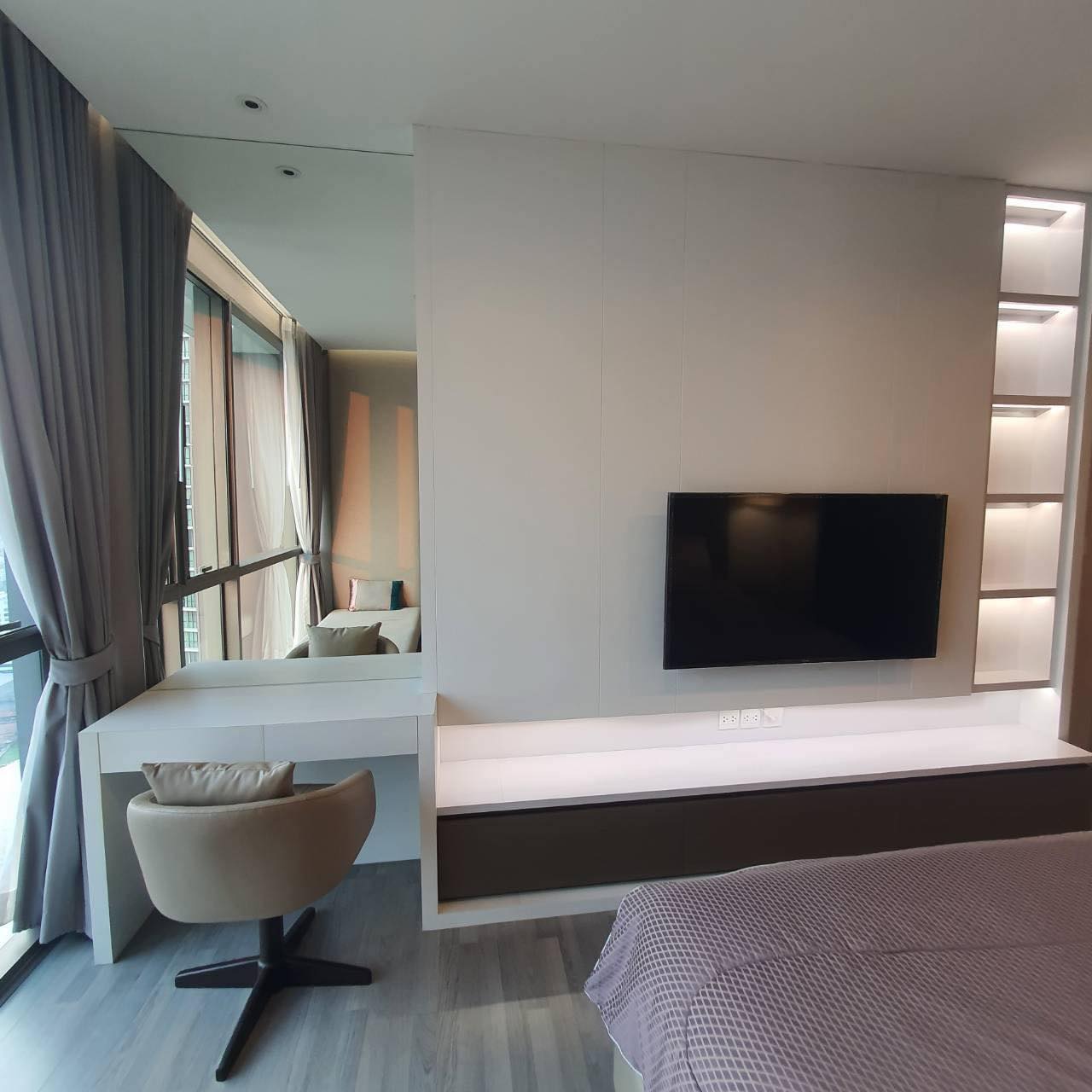 ให้เช่าคอนโด 333 ริเวอร์ไซด์ พื้นที่ 86 ตร.ม. 2 ห้องนอน ราคา 45,000 บาท/เดือน