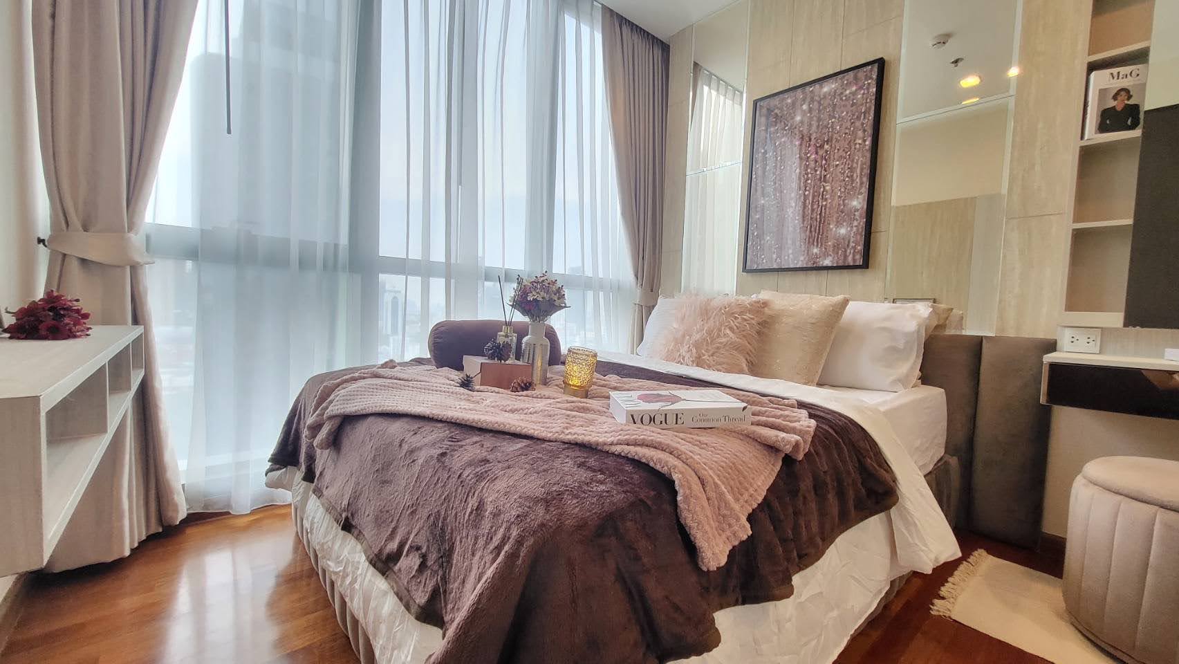 ขายคอนโด วิช ซิกเนเจอร์ มิดทาวน์ สยาม พื้นที่ 35 ตร.ม. 1 ห้องนอน ขาย 6.2 ล้านบาท