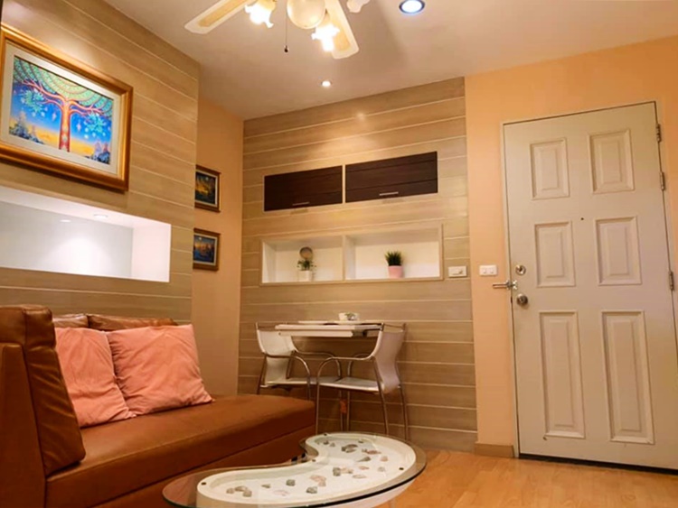 ให้เช่าคอนโด ไลฟ์ แอท รัชดา พื้นที่ 35 ตร.ม. 1 ห้องนอน เช่า 14,000 บ/ด