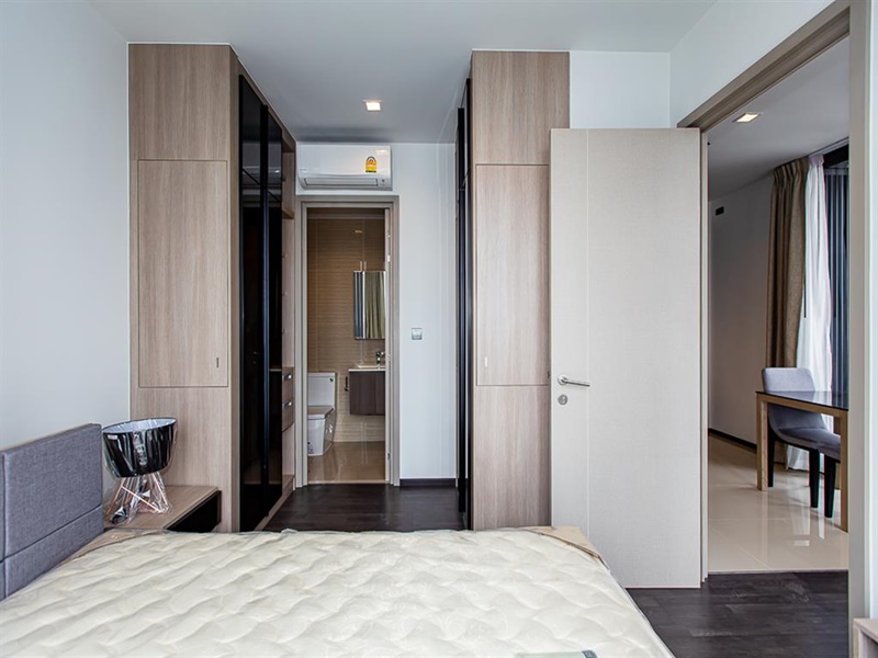 ให้เช่าคอนโด เดอะ ไลน์ อโศก-รัชดา พื้นที่ 37 ตร.ม. 1 ห้องนอน เช่า 27,000 บ/ด