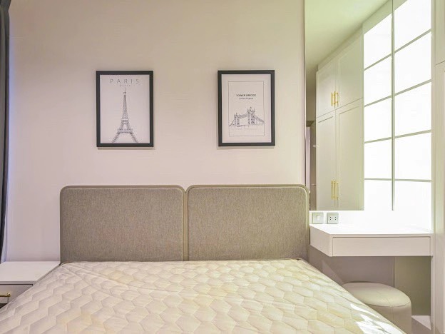 ให้เช่าคอนโด ไลฟ์ อโศก - พระราม 9 พื้นที่ 45 ตร.ม. 2 ห้องนอน เช่า 28,500 บ/ด