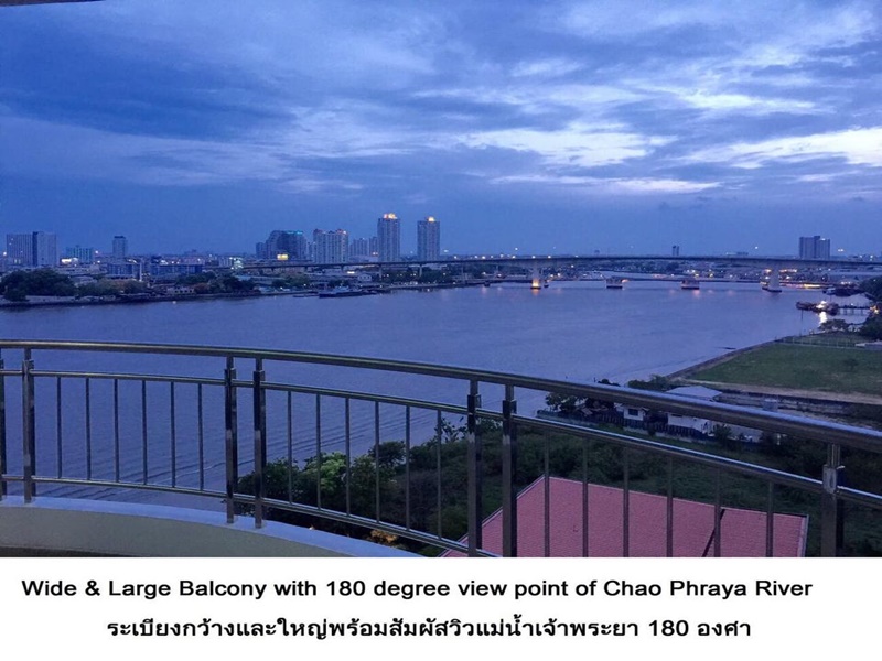 ให้เช่าคอนโด ศุภาลัย ริเวอร์ รีสอร์ท พื้นที่ 88 ตร.ม. 2 ห้องนอน เช่า 39,000 บ/ด