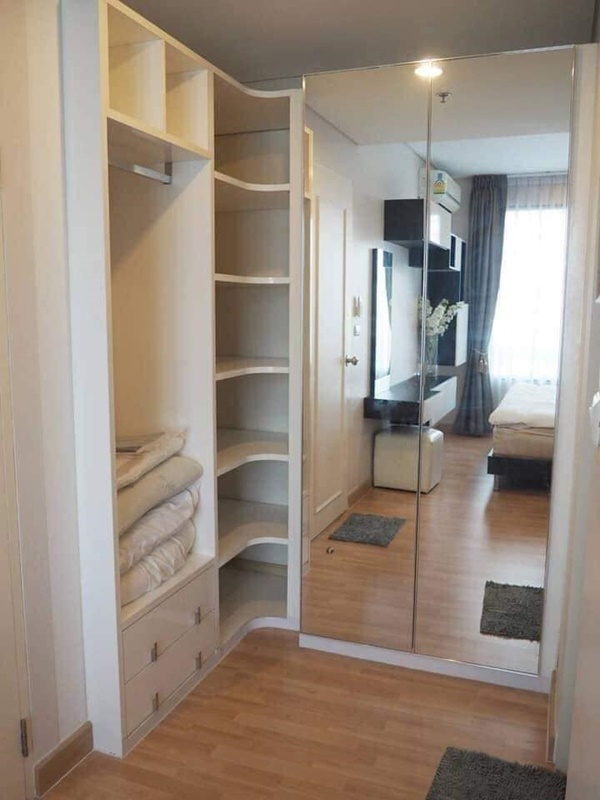 ให้เช่าคอนโด วิลล่า อโศก พื้นที่ 48 ตร.ม.1 ห้องนอน เช่า 20,000 บ/ด