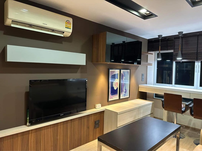 ให้เช่าคอนโด เอลลิโอ เดลเรย์ พื้นที่ 34 ตร.ม. 1 ห้องนอน เช่า 11,500 บ/ด