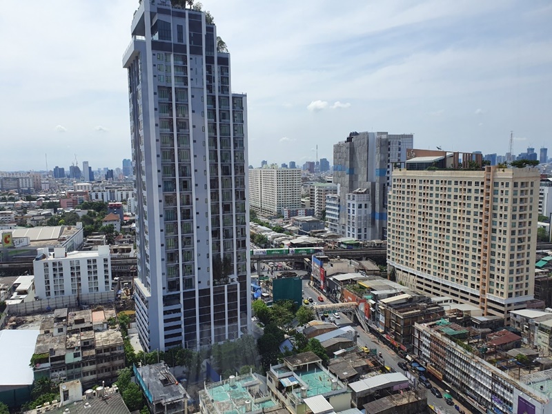 ให้เช่าคอนโด เดอะ ไลน์ พหลฯ-ประดิพัทธ์ พื้นที่ 34.3 ตร.ม. 1 ห้องนอน เช่า 17,000 บ/ด